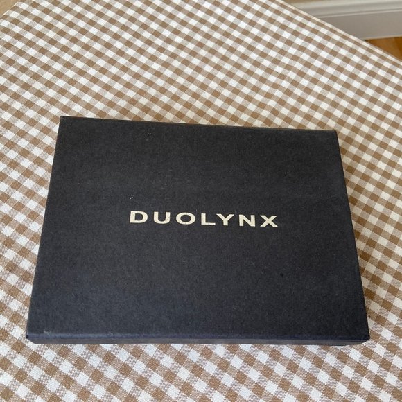 DUOLYNX Men's Black Bifold Leather Wallet Purse Cards Holder Organizer (New) - Picture 5 of 8